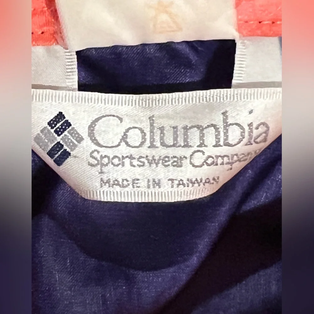 Vintage Columbia 90s Colorblock Y2K Retro Outdoor Streetwear Windbreaker Medium - Picture 13 of 14